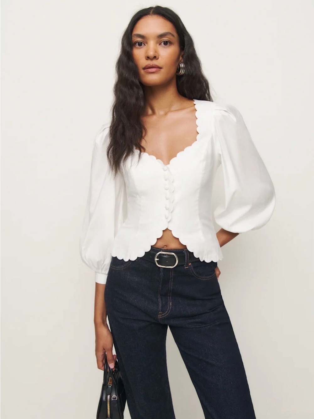REFORMATION Elianna Top - Size 6 - Picture 1 of 6